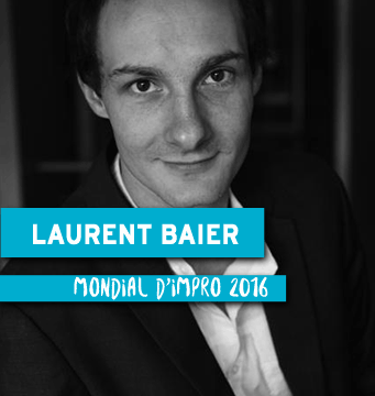 Laurent Baier mondial d'impro