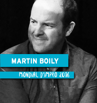 Martin Boily mondial d'impro
