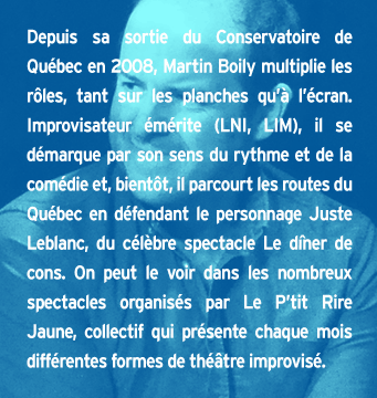 Martin Boily mondial d'impro