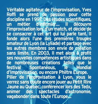Yves Roffi mondial d'impro