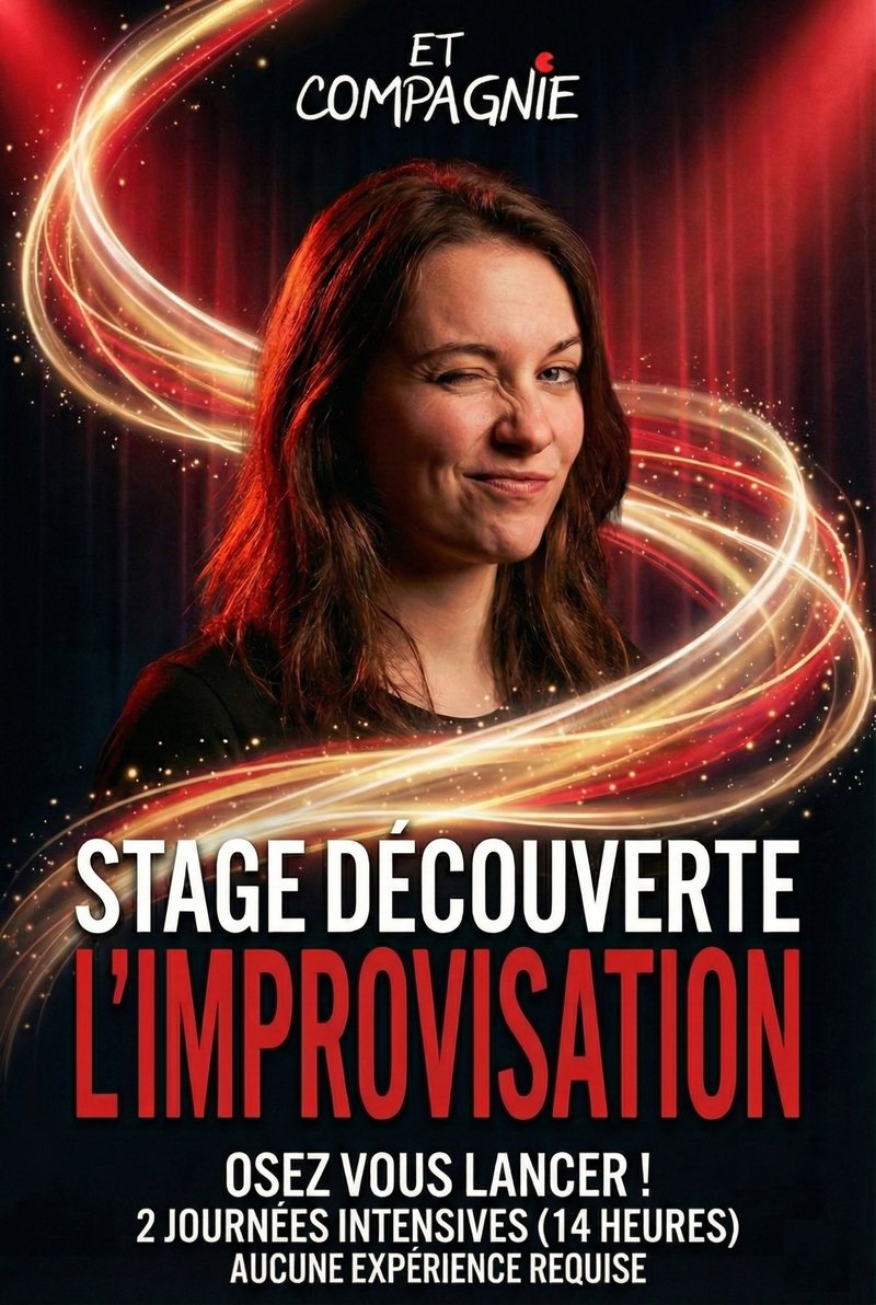 Stage découverte 2 jours  improvisation théâtrale
