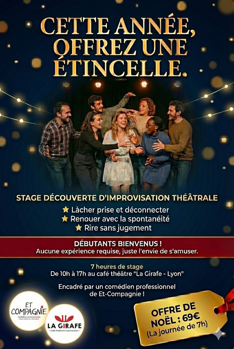 Stage découverte : Improvisation théâtrale